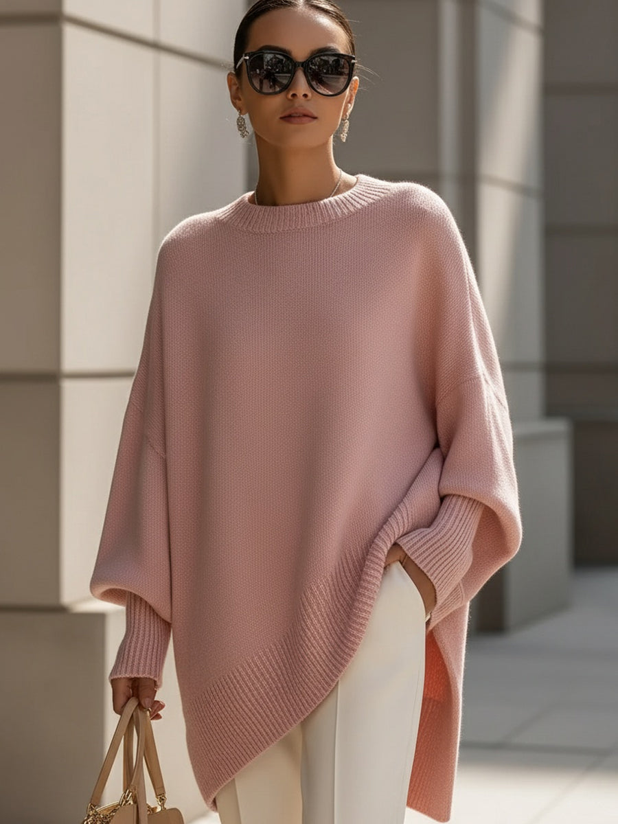 Wool Blend Sweater – Casual Wear, Office Style