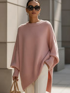 Wool Blend Sweater – Casual Wear, Office Style