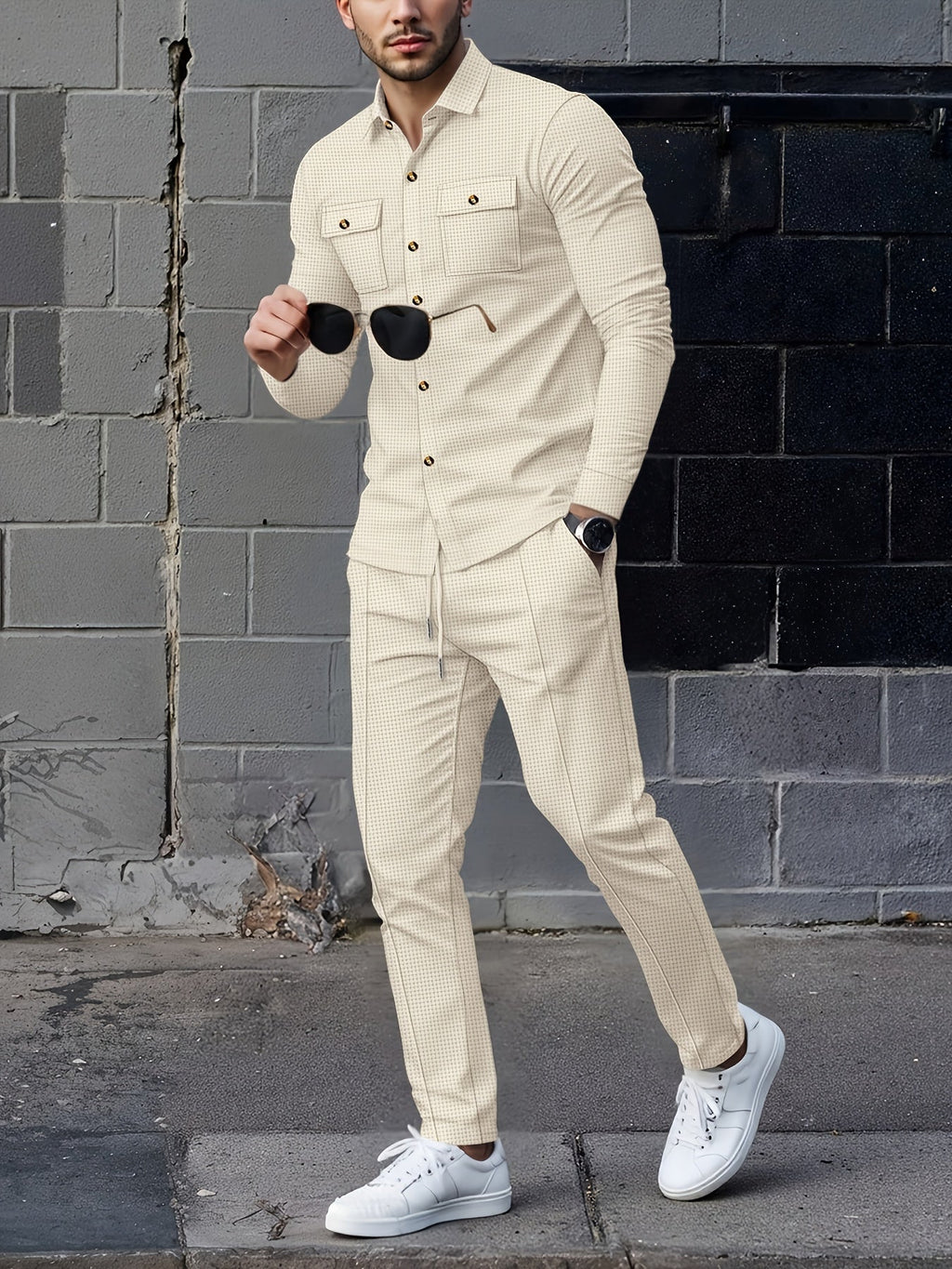 Casual Two-Piece Set – Everyday Wear, Relaxed Style