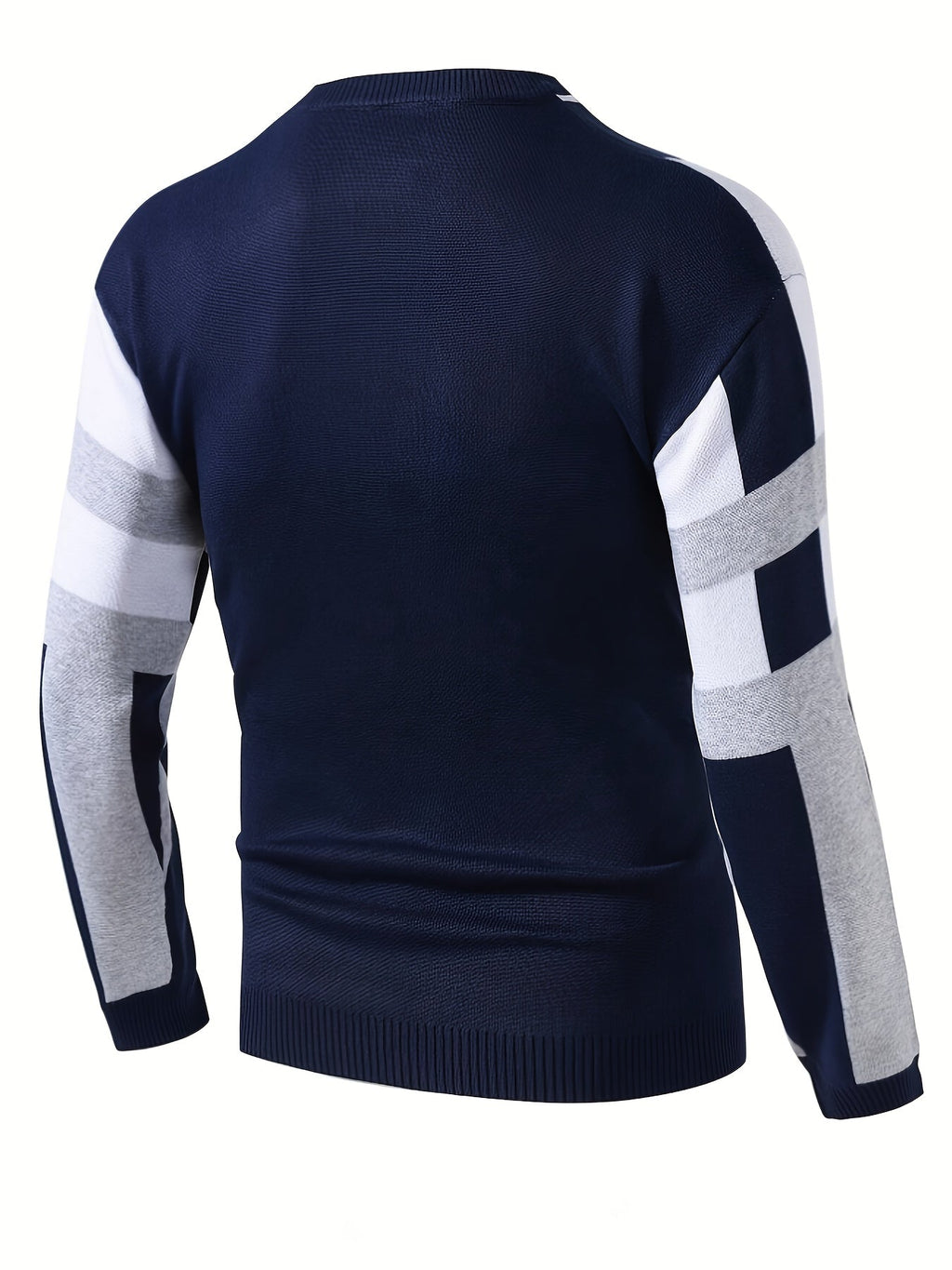 Modern Colorblock Sweater – Casual Wear, Stylish Layering