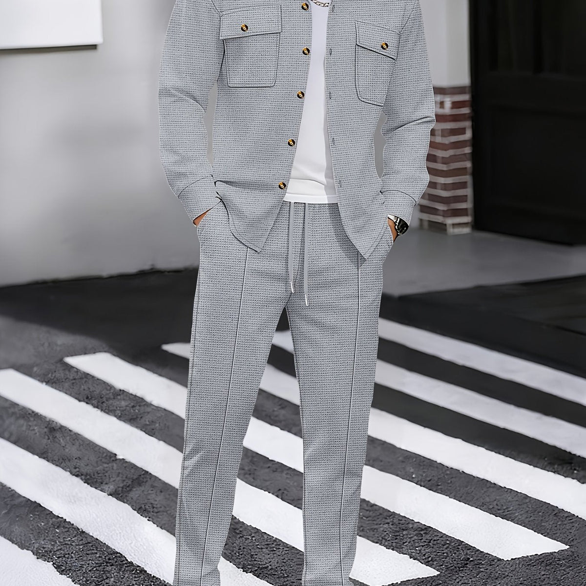 Casual Two-Piece Set – Everyday Wear, Relaxed Style