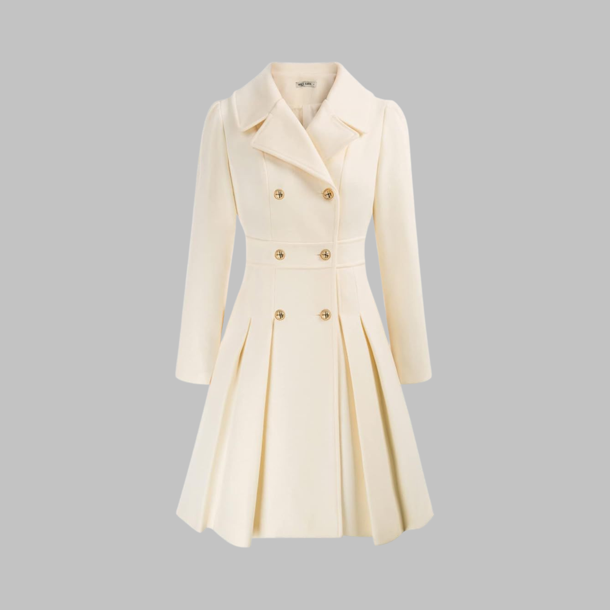 Double-Breasted Coat for Women – Stylish Longline Outerwear for Work & Everyday Wear