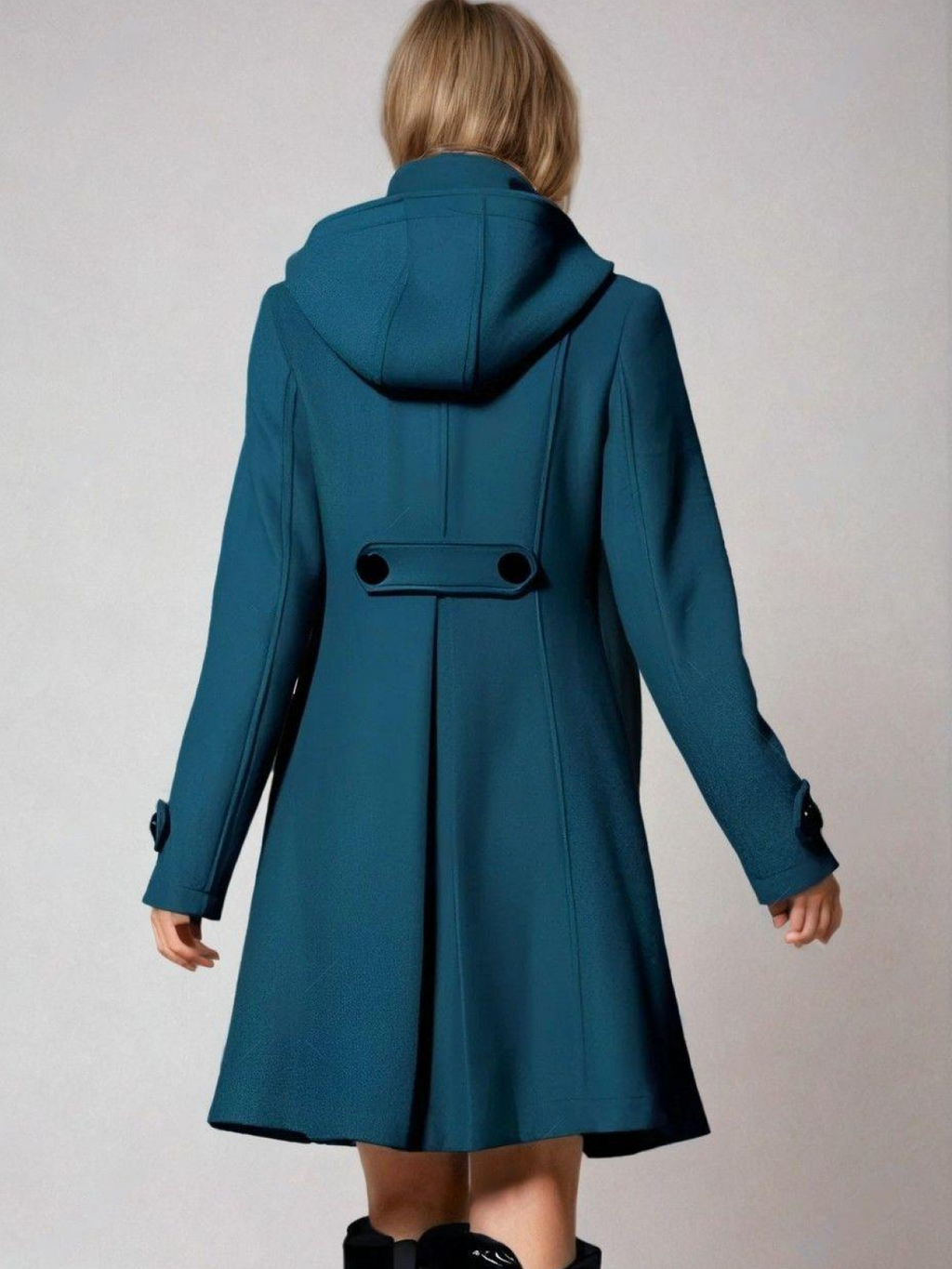 Funnel-Neck Coat – Casual Wear, Office Style