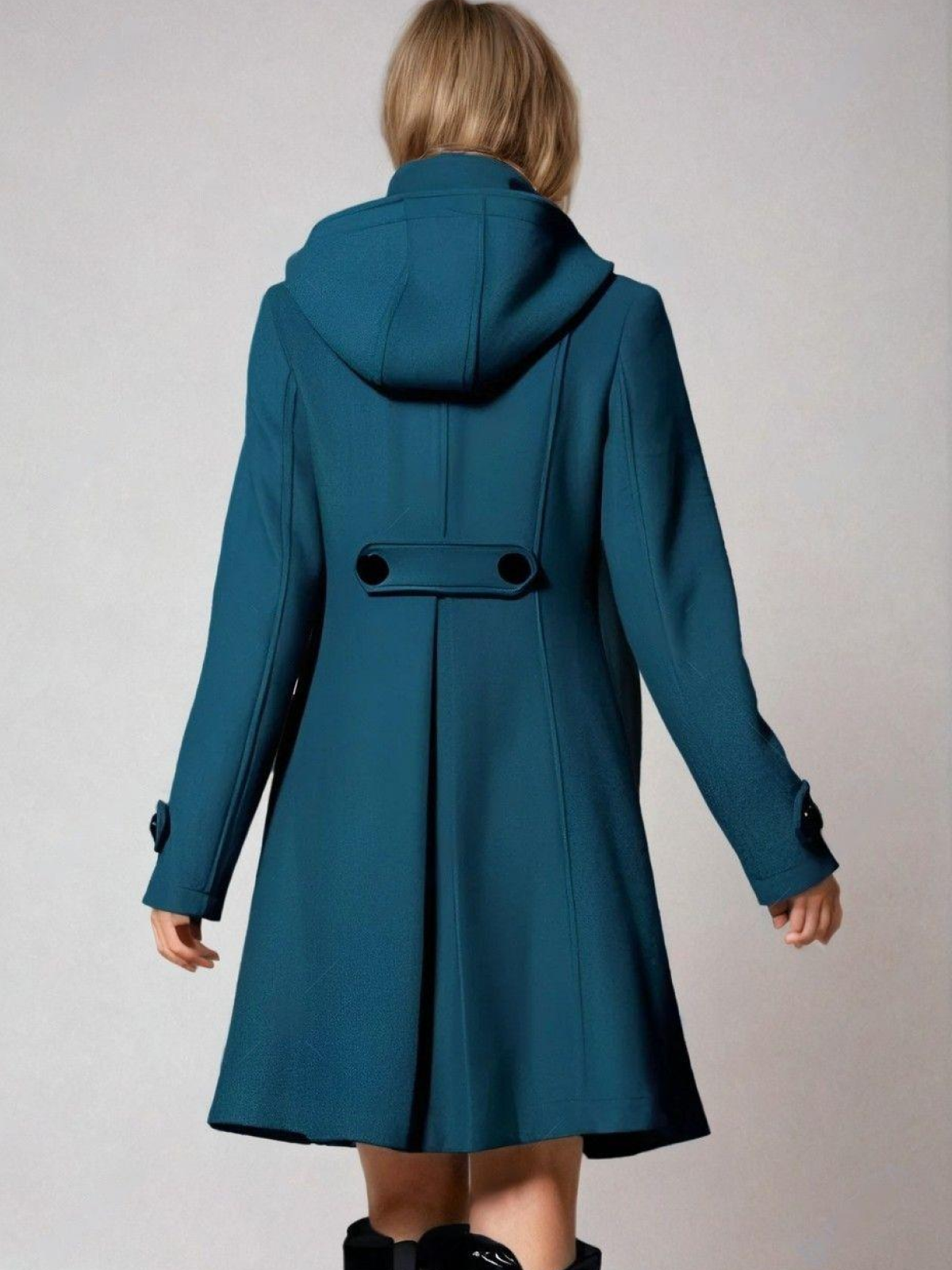 Funnel-Neck Coat – Casual Wear, Office Style