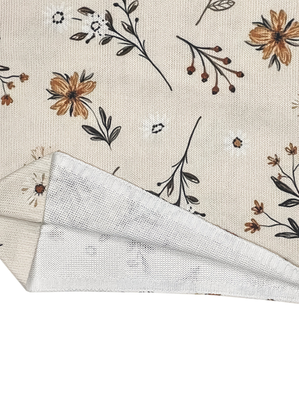Floral V-Neck Sweater – Casual Wear, Everyday Style