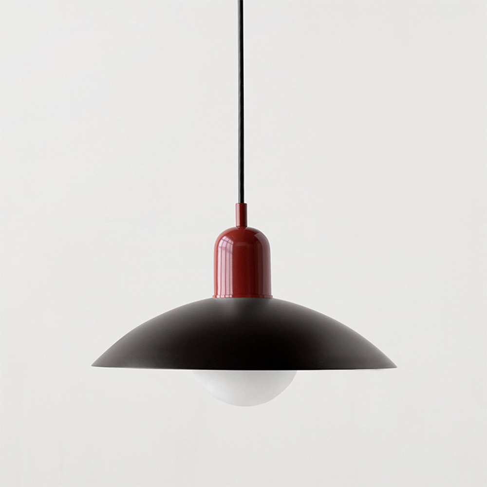 Bauhaus Style Pendant Light Fixture - Modern Metal Design for Dining Room or Kitchen