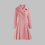 Double-Breasted Coat for Women – Stylish Longline Outerwear for Work & Everyday Wear