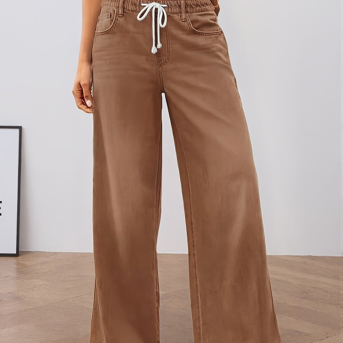 Relaxed Wide-Leg Pants – Casual Wear, Everyday Comfort
