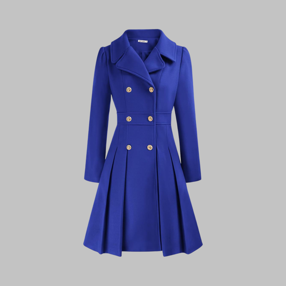 Double-Breasted Coat for Women – Stylish Longline Outerwear for Work & Everyday Wear