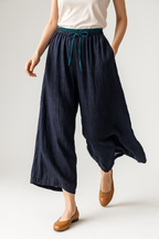 Linen Trousers for Women - Lightweight, Casual Fit, Perfect for Summer Wear