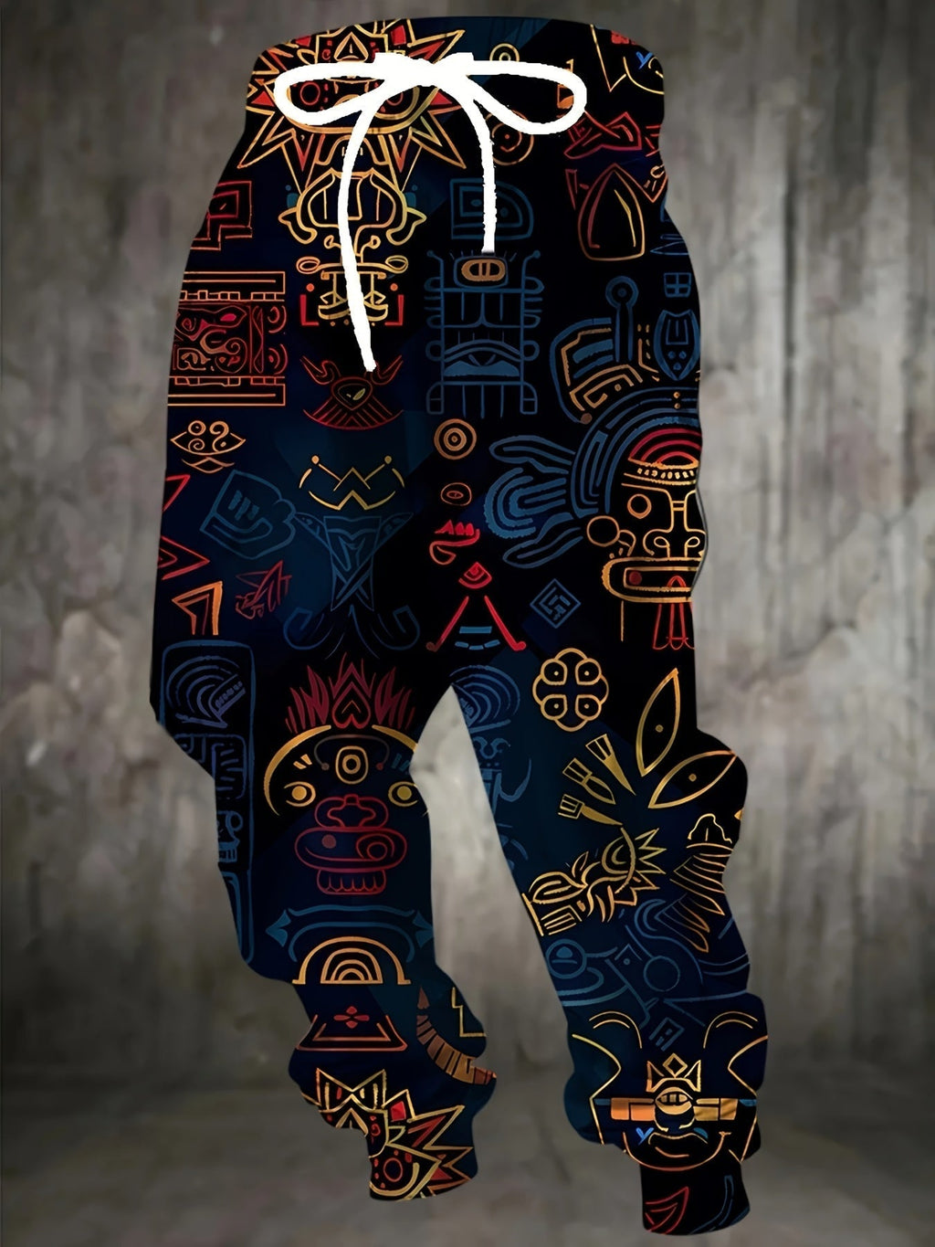 Joggers with Bold Pattern – Casual Wear, Active Lifestyle