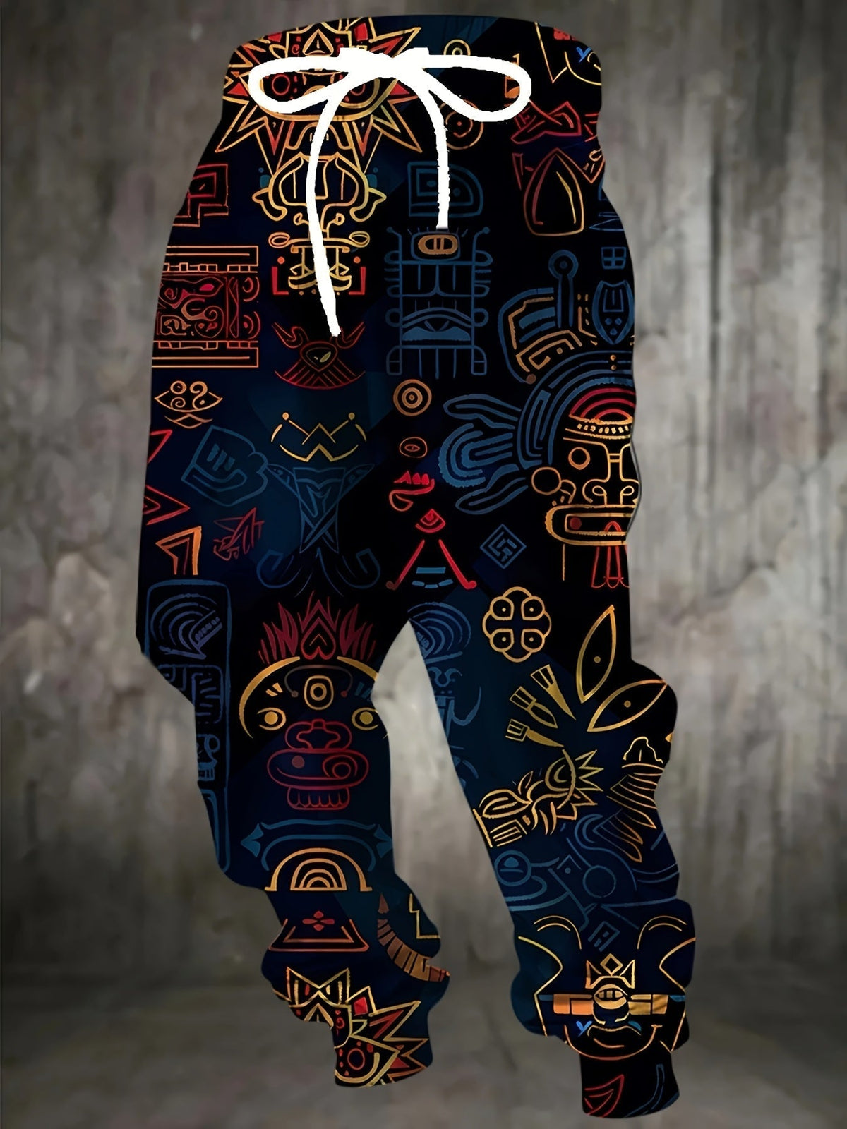 Joggers with Bold Pattern – Casual Wear, Active Lifestyle