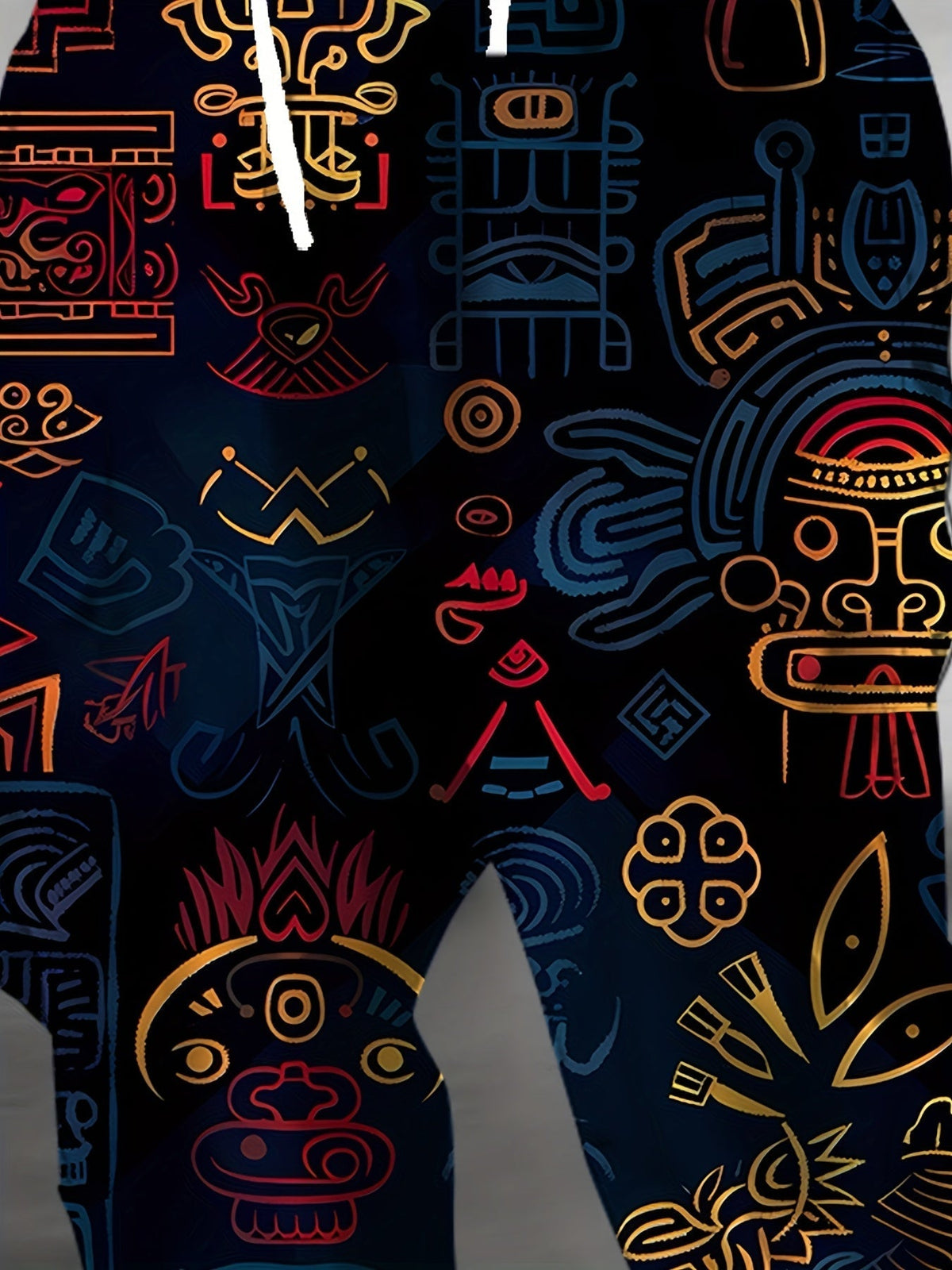 Joggers with Bold Pattern – Casual Wear, Active Lifestyle
