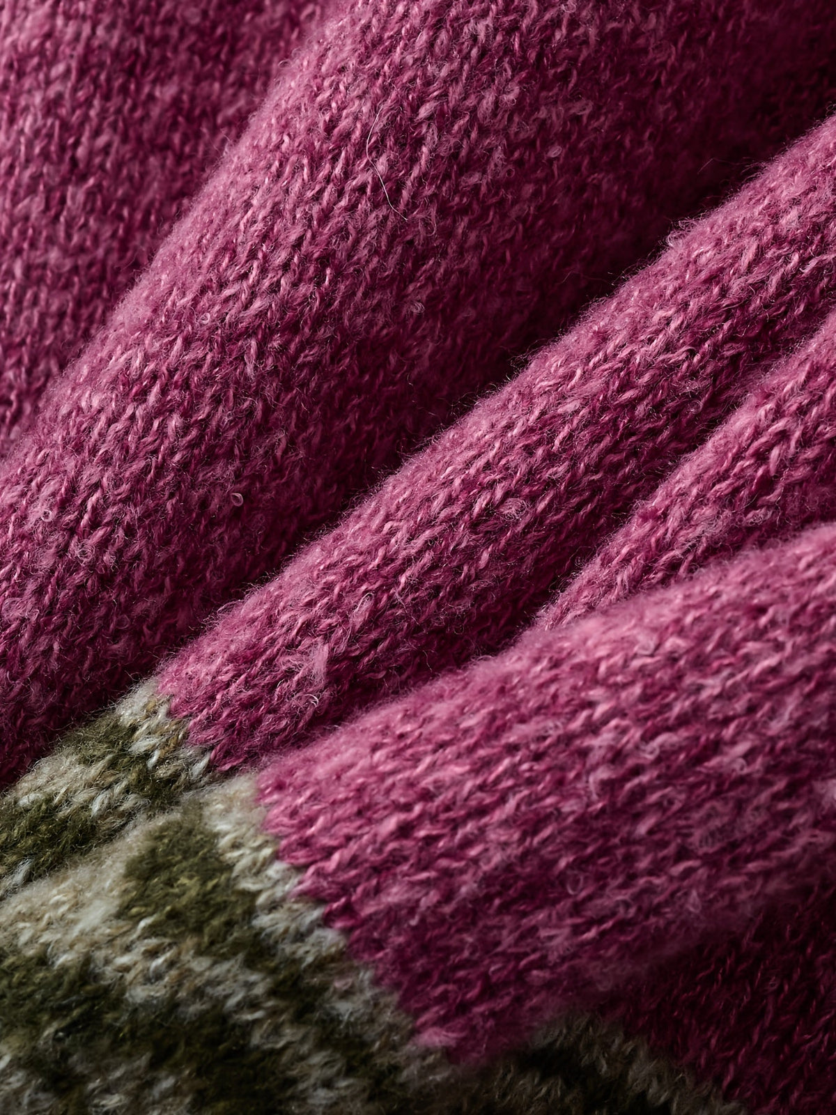 Patterned Button-Front Cardigan – Casual Wear, Layering