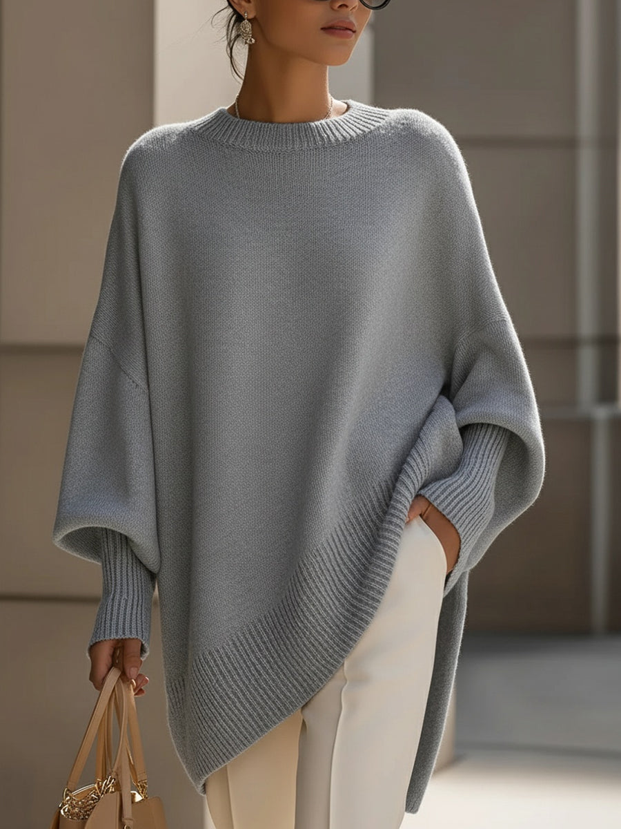 Wool Blend Sweater – Casual Wear, Office Style