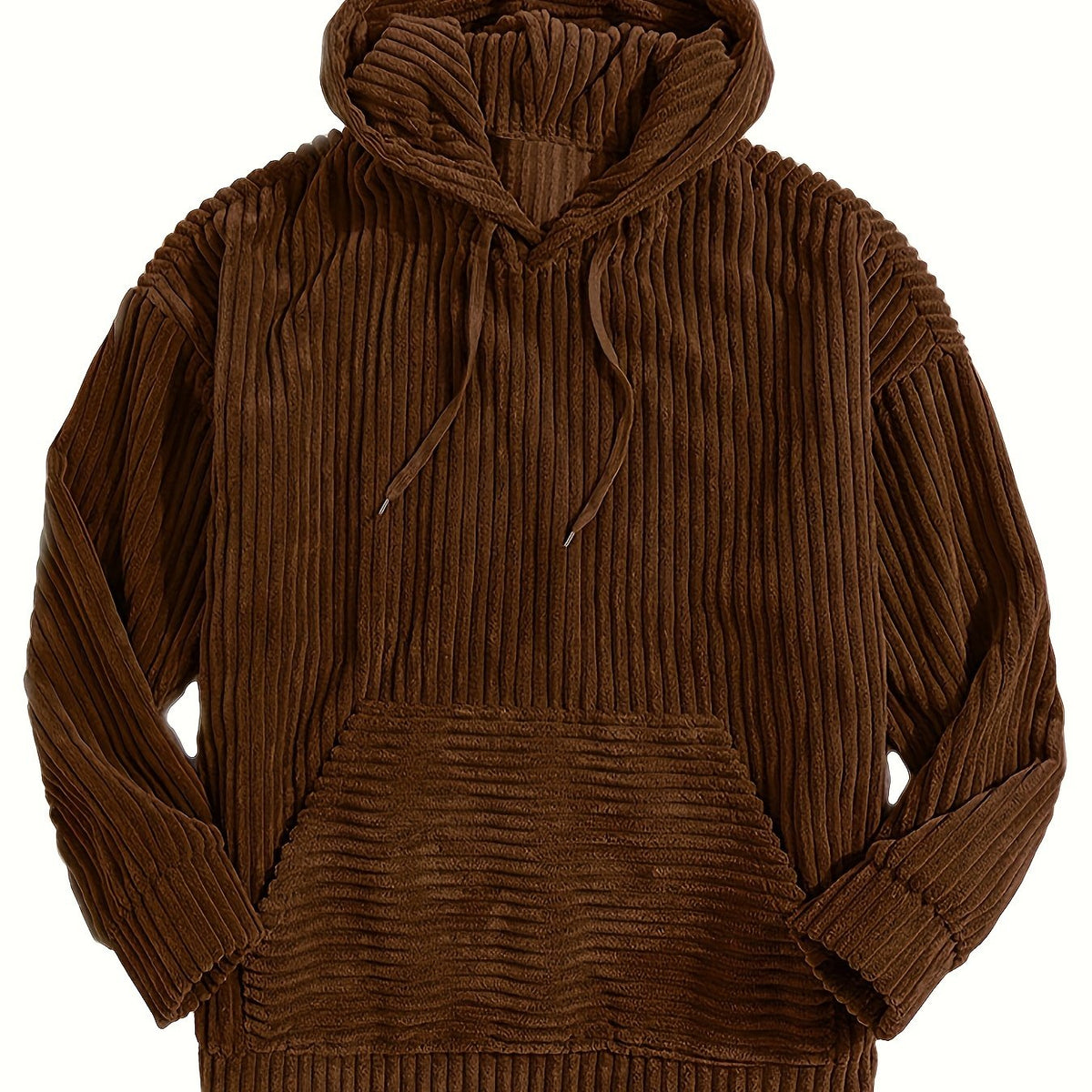 Ribbed Pullover Hoodie – Casual Wear, Everyday Comfort