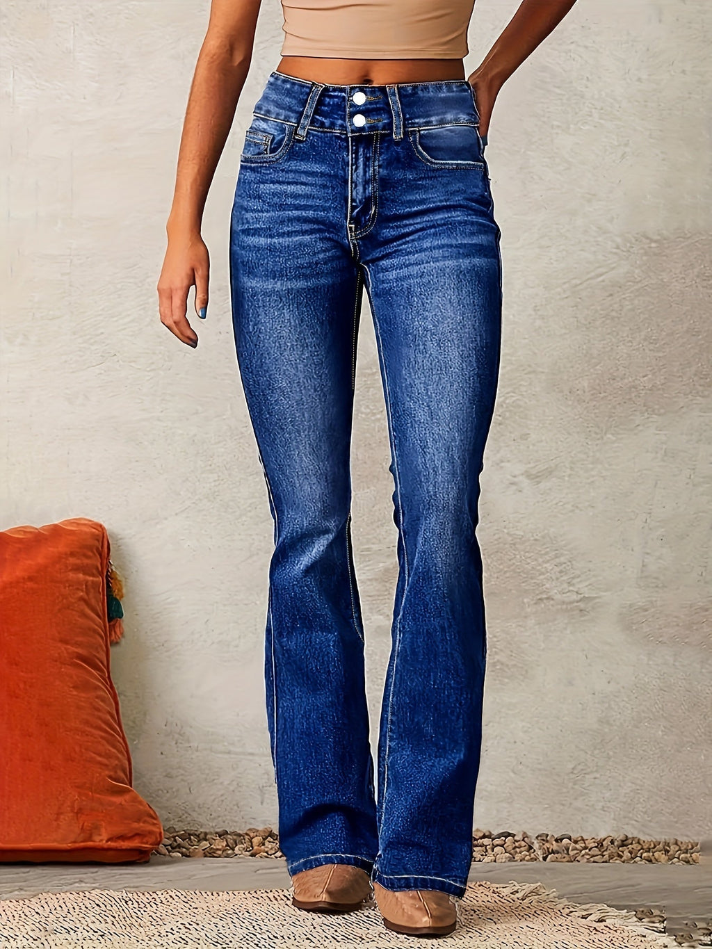Classic Flared Jeans – Casual Wear, Everyday Style