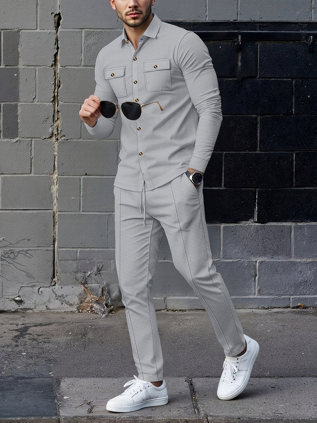 Casual Two-Piece Set – Everyday Wear, Relaxed Style