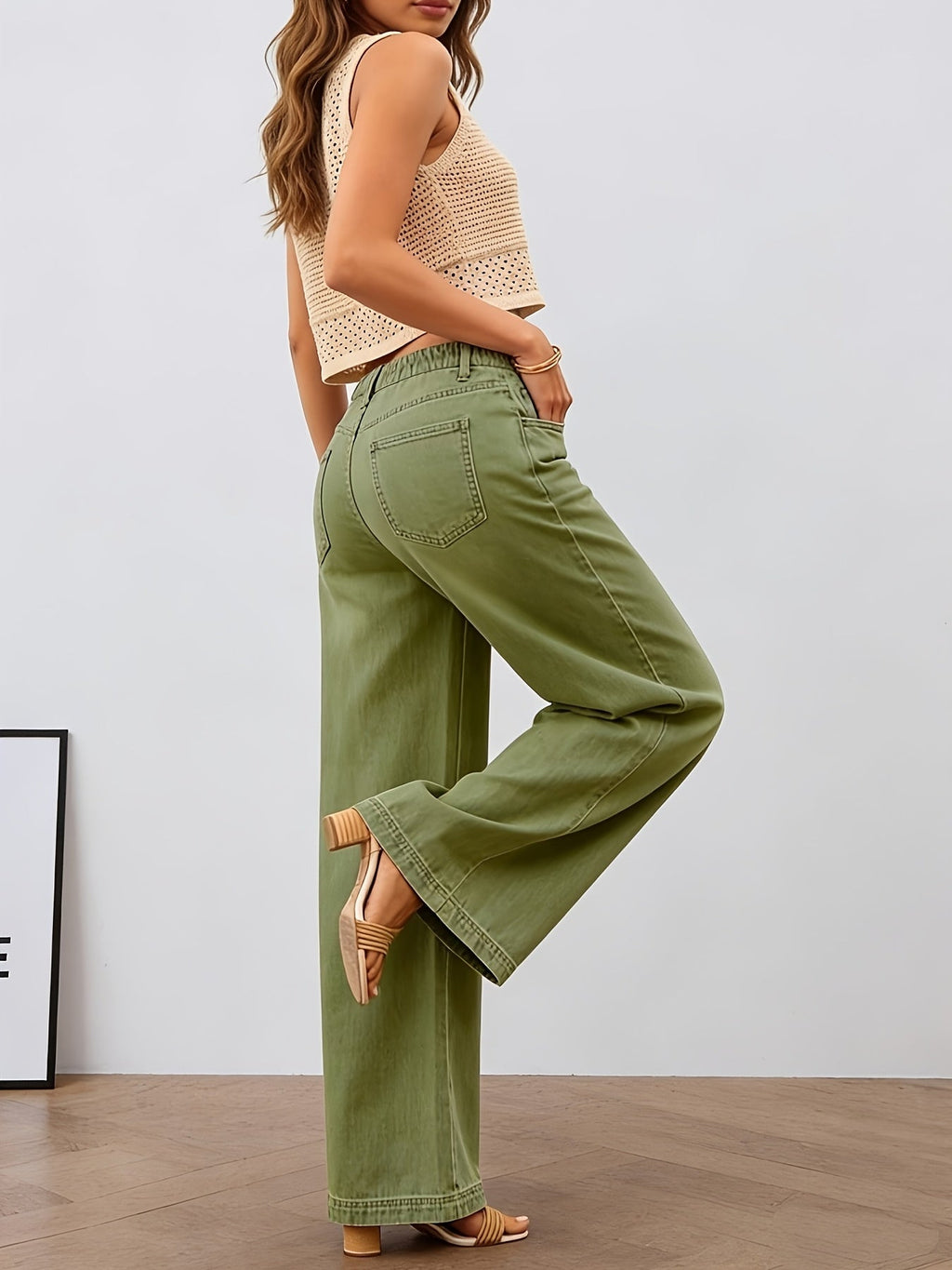 Relaxed Wide-Leg Pants – Casual Wear, Everyday Comfort