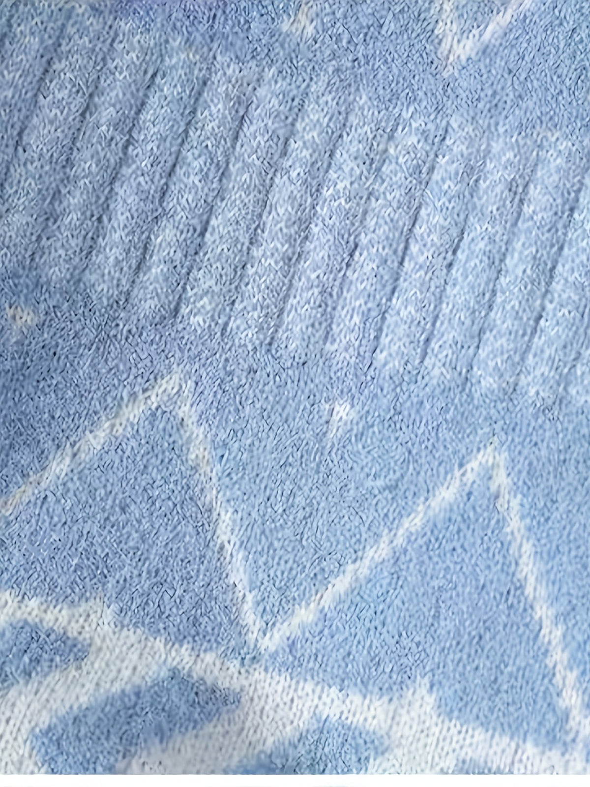 Patterned Crew-Neck Sweater – Casual, Everyday