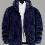 Men's Hooded Zip Jacket – Casual Wear, Everyday Comfort