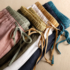 Linen Trousers for Women - Lightweight, Casual Fit, Perfect for Summer Wear