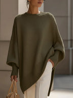 Wool Blend Sweater – Casual Wear, Office Style