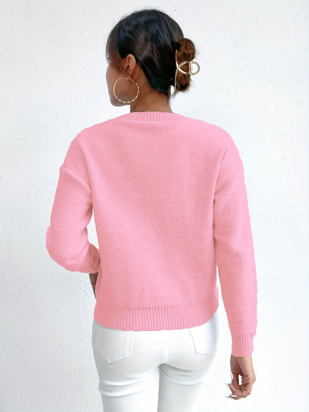 Chunky Cable-Knit Sweater – Casual Wear, Cozy Layering