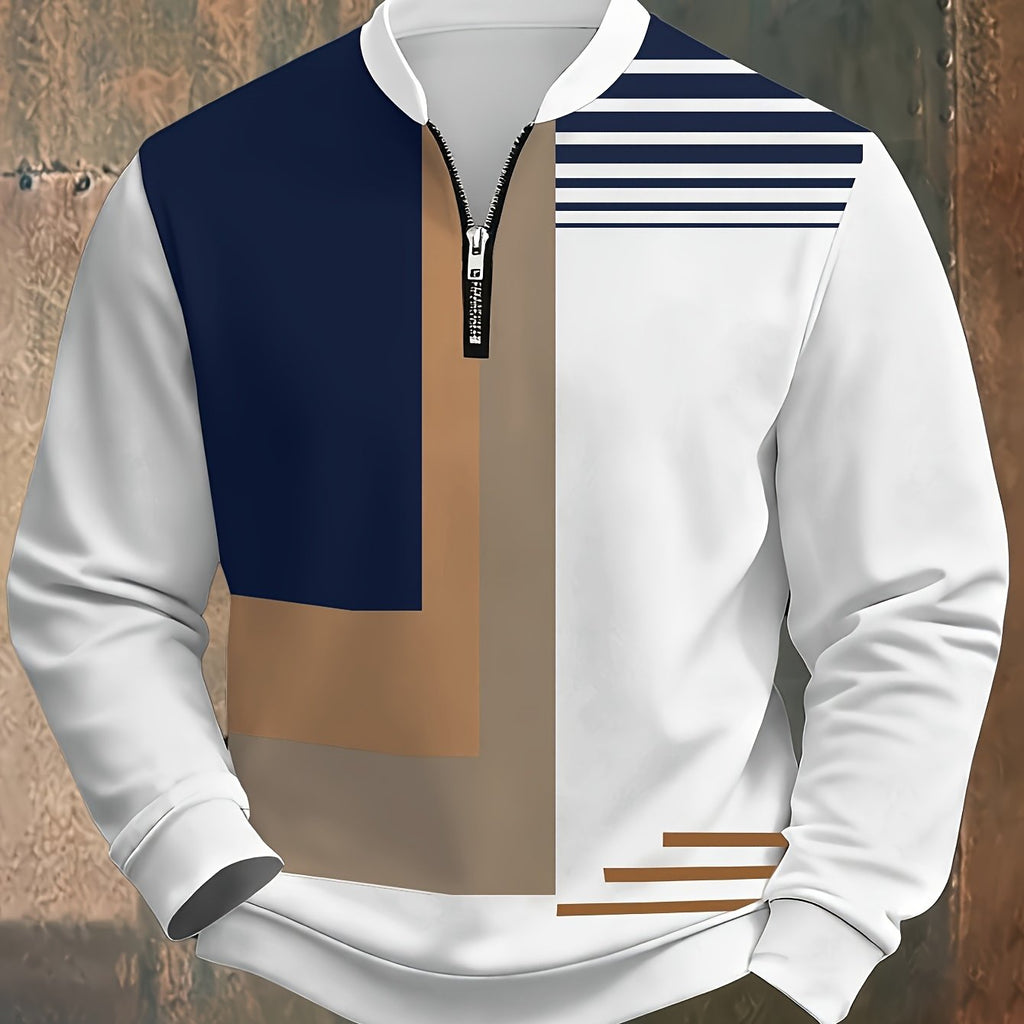 Modern Half-Zip Pullover – Casual Wear, Everyday Comfort