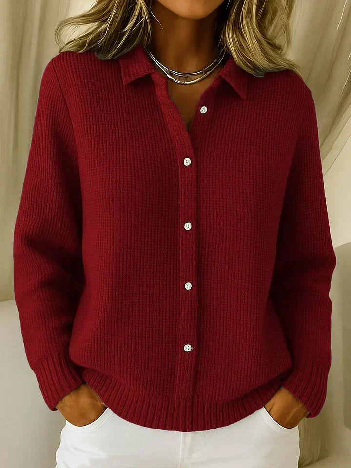 Women's Cozy Knit Cardigan | Elegant Style – Casual, Office