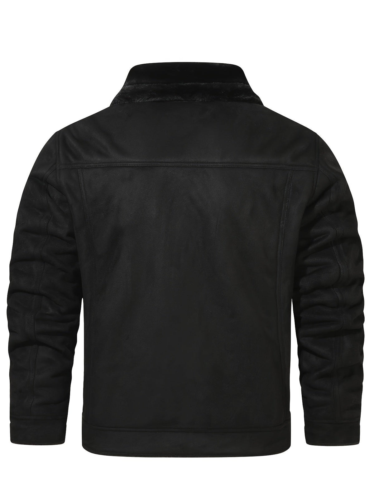 Fleece-Lined Trucker Jacket – Casual Wear, Cold Weather