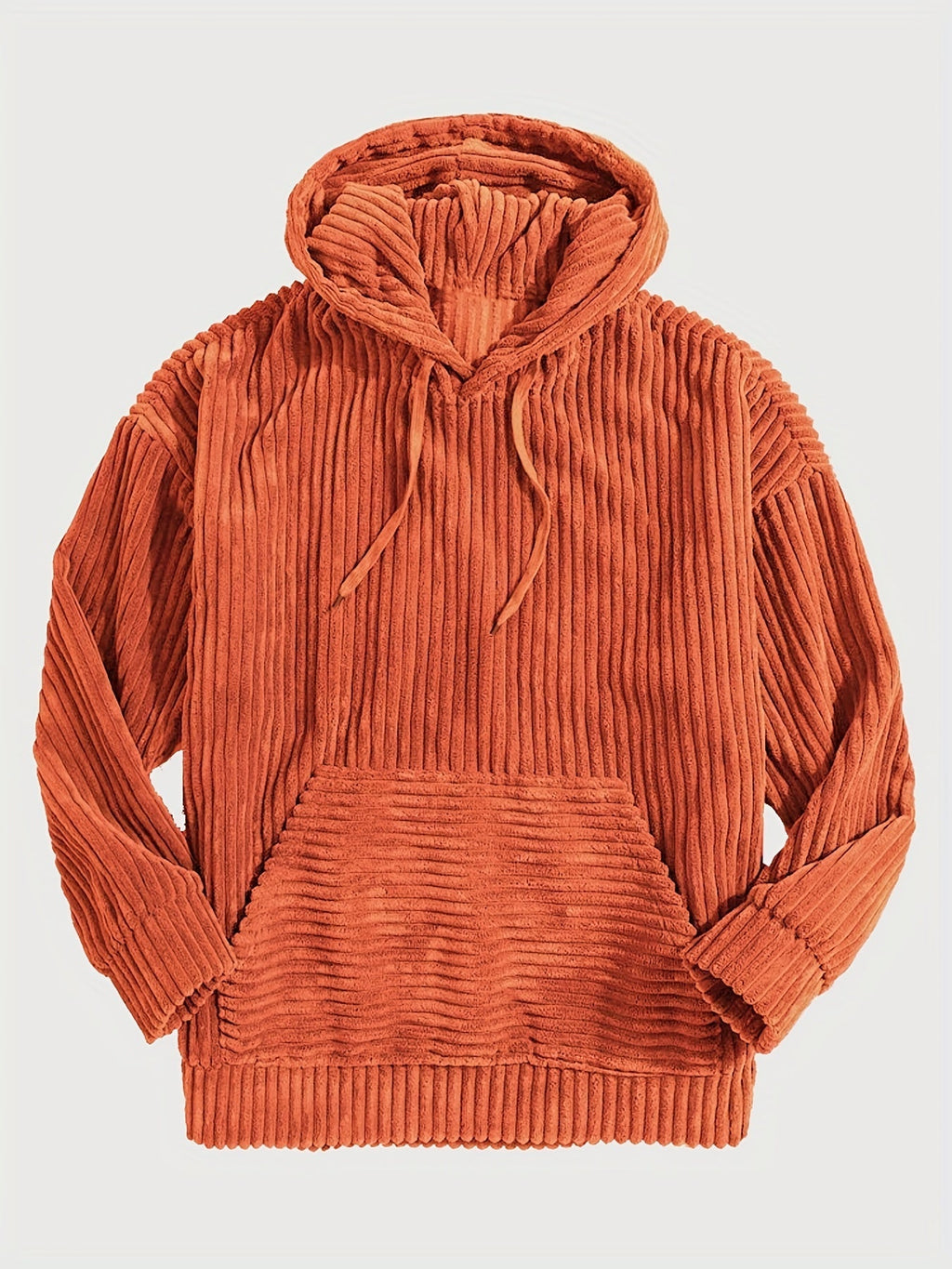 Ribbed Pullover Hoodie – Casual Wear, Everyday Comfort