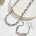 Elegant Rhinestone Set for Women's – Sparkly Evening Accessory for Weddings, Parties & Events