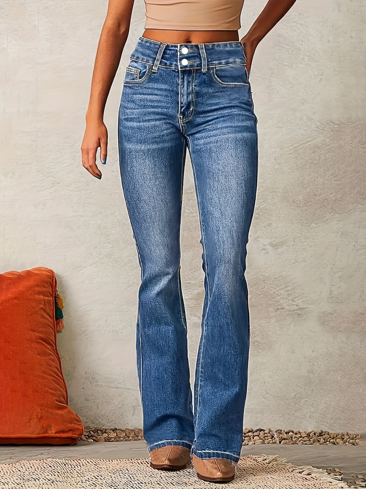 Classic Flared Jeans – Casual Wear, Everyday Style