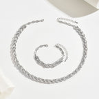Elegant Rhinestone Set for Women's – Sparkly Evening Accessory for Weddings, Parties & Events