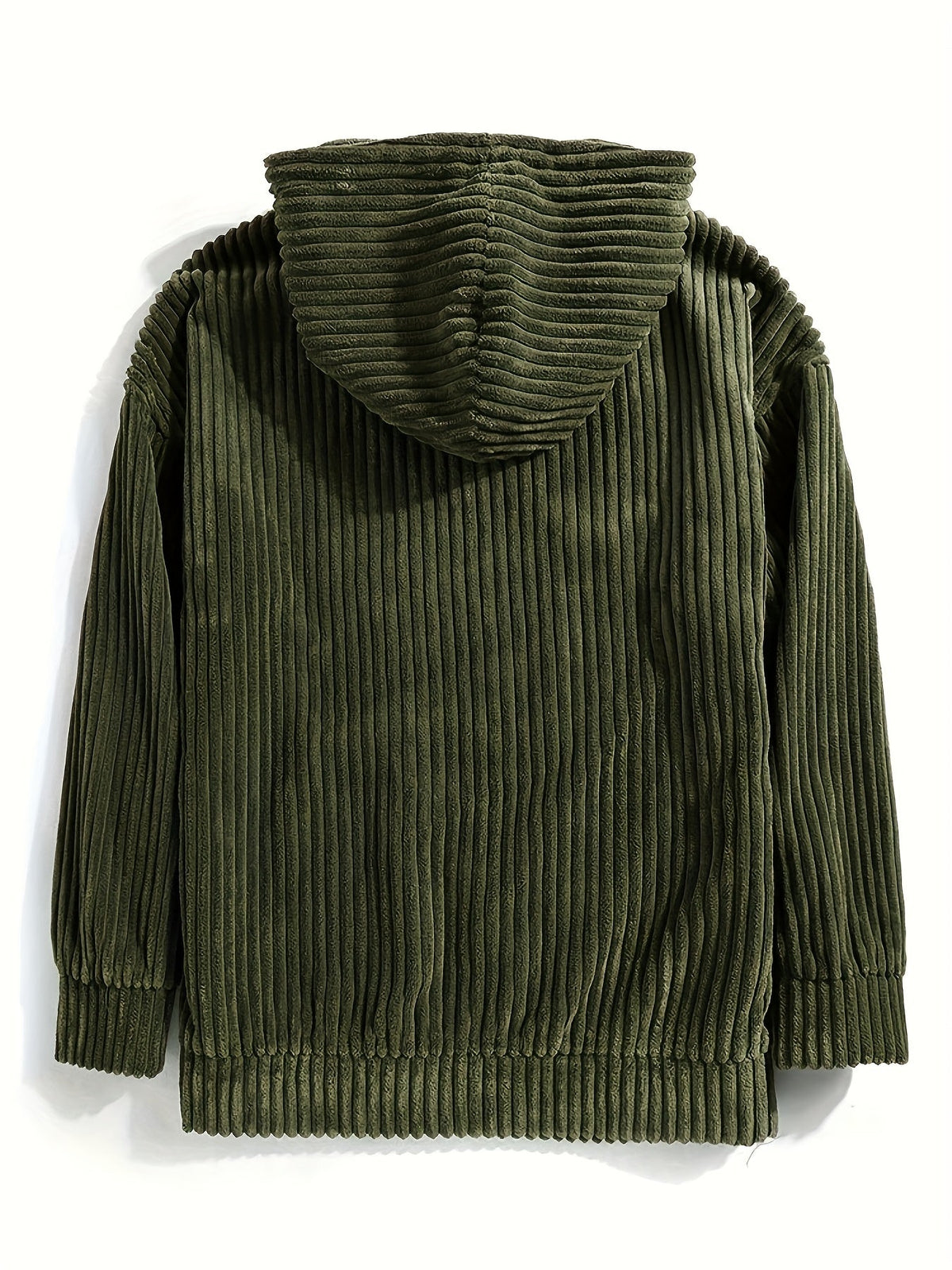 Ribbed Pullover Hoodie – Casual Wear, Everyday Comfort