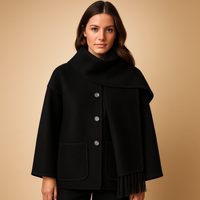 Belted Women's Winter Coat | Warm Fabric | Elegant Design | Ideal for Cold Weather Wear