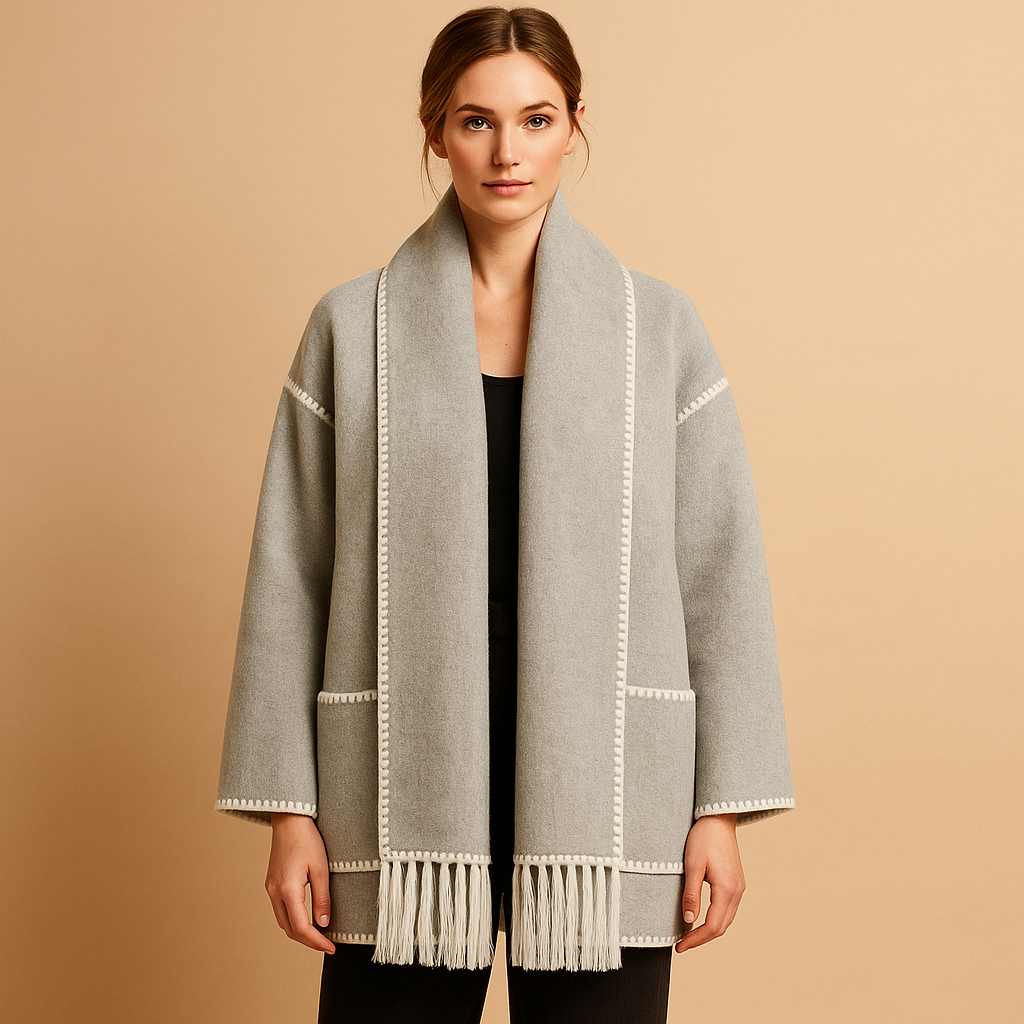 Belted Women's Winter Coat | Warm Fabric | Elegant Design | Ideal for Cold Weather Wear