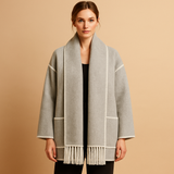 Belted Women's Winter Coat | Warm Fabric | Elegant Design | Ideal for Cold Weather Wear