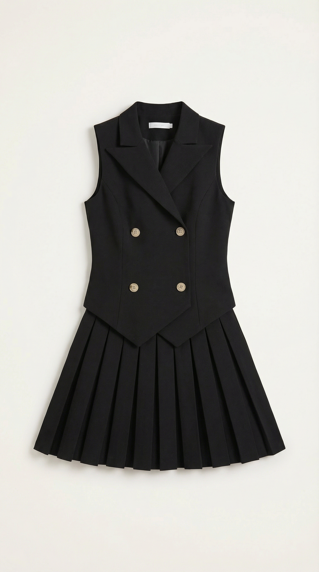 Blazer Mini Dress in Soft Fabric - Chic Tailored Style for Casual or Formal Events