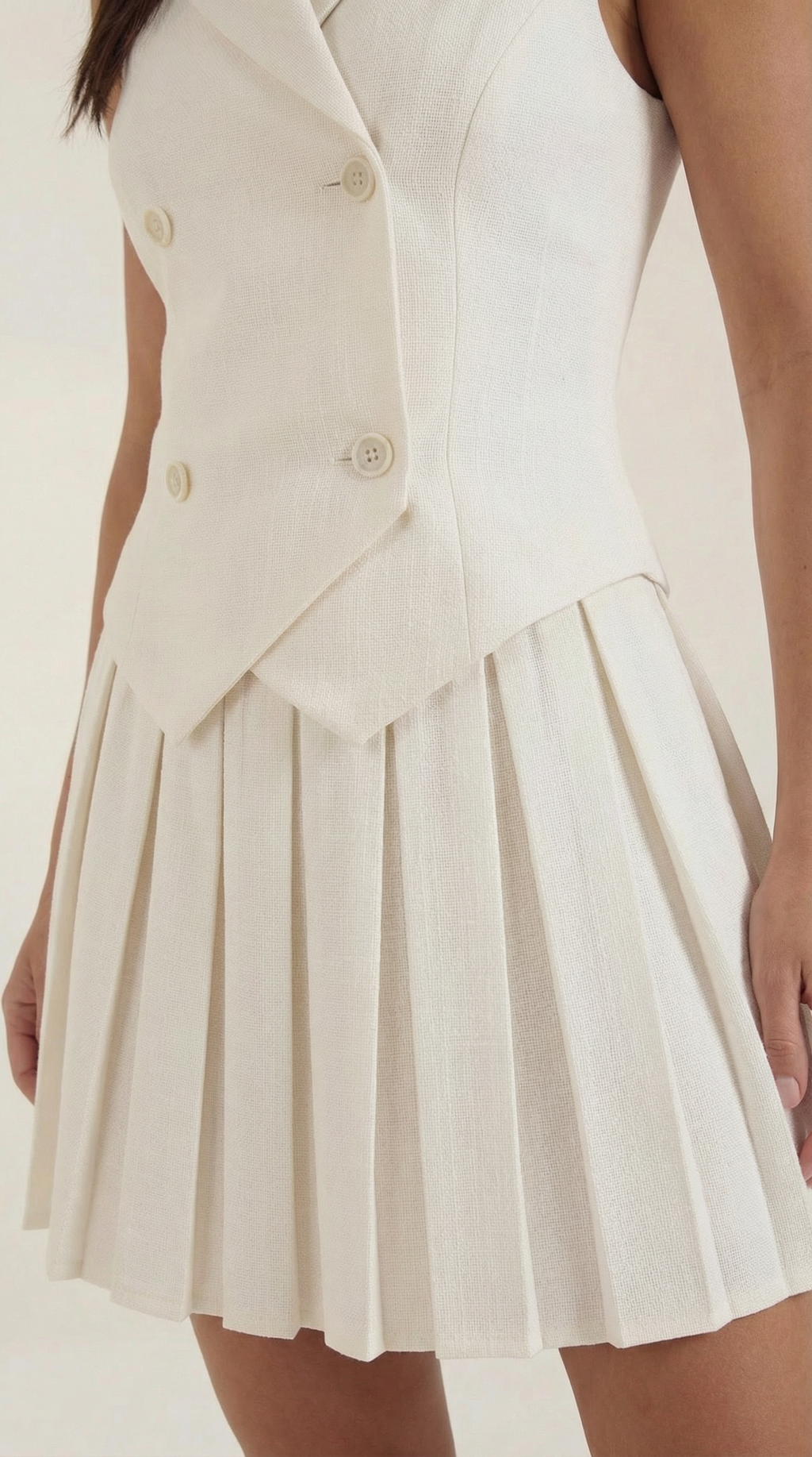 Blazer Mini Dress in Soft Fabric - Chic Tailored Style for Casual or Formal Events