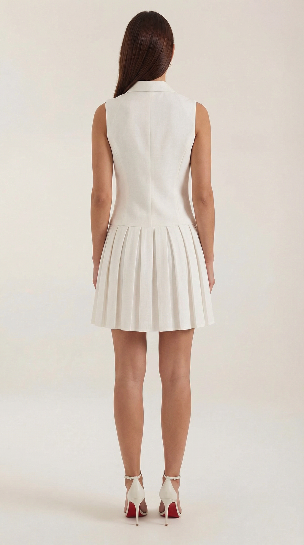 Blazer Mini Dress in Soft Fabric - Chic Tailored Style for Casual or Formal Events