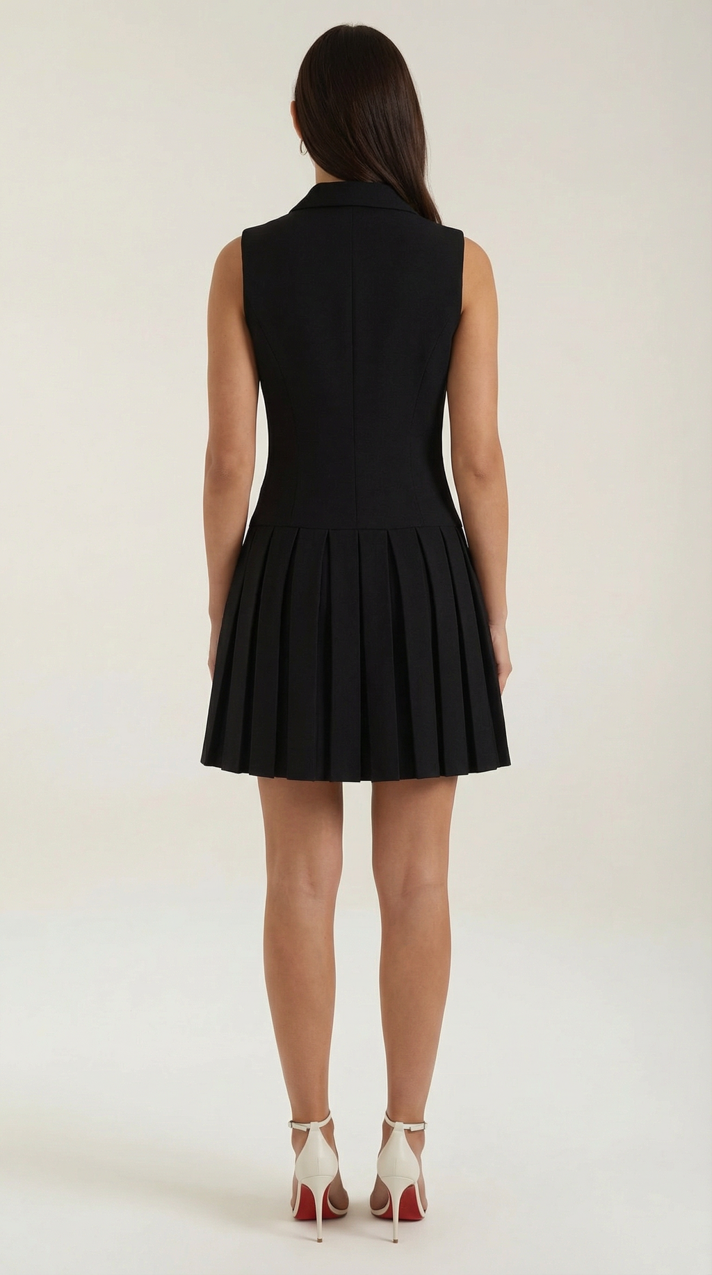 Blazer Mini Dress in Soft Fabric - Chic Tailored Style for Casual or Formal Events