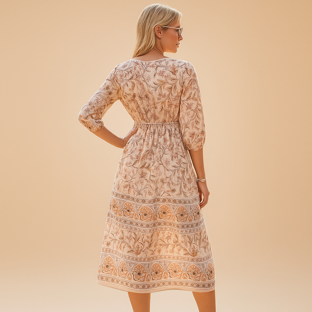 Bohemian Summer Dress for Women | Lightweight Fabric | Casual Beach & Outdoor Wear