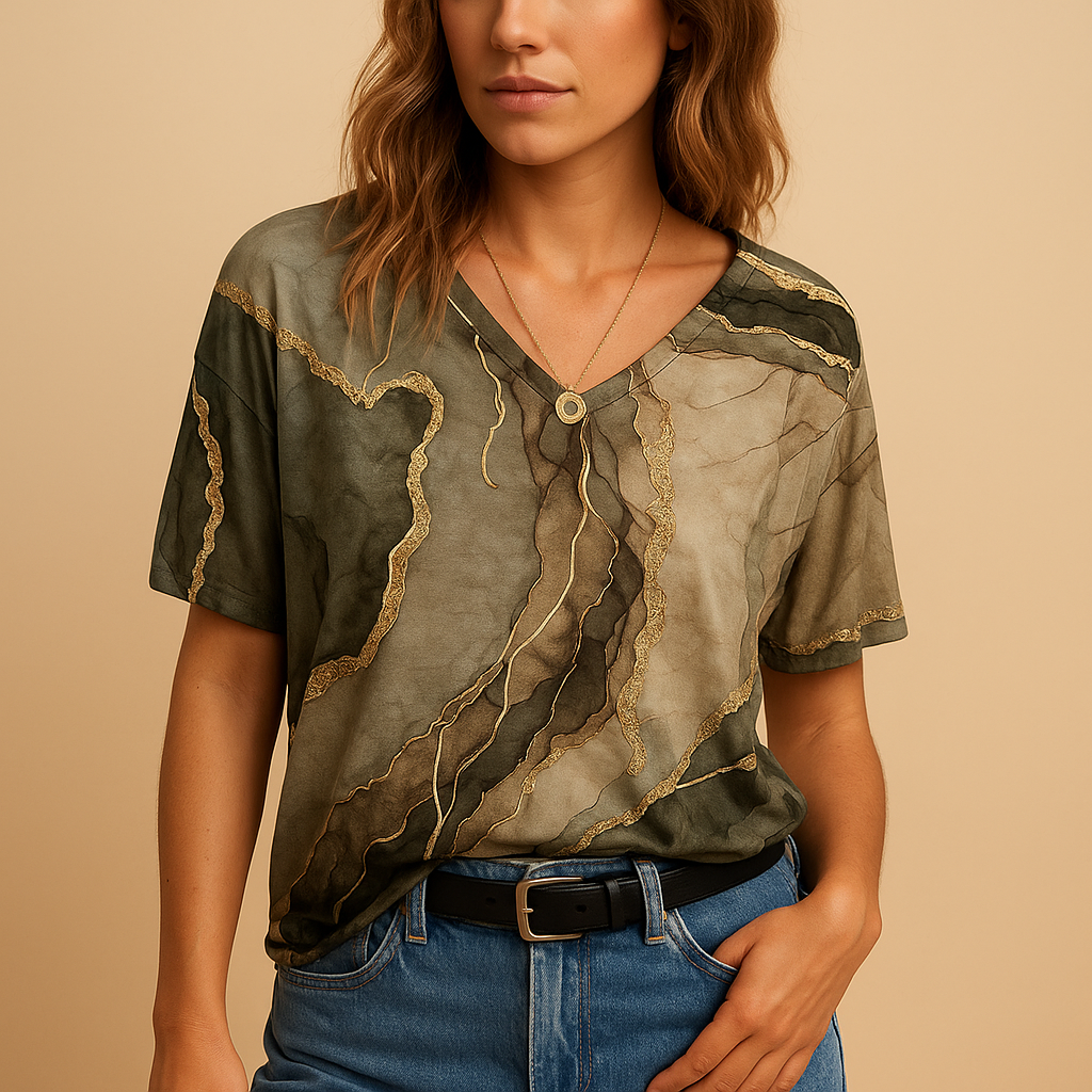 Boho Women's Top | Lightweight Fabric | Casual Everyday Style | Perfect for Warm Weather Wear