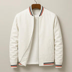 Bomber Jacket for Men - Lightweight Nylon Design - Casual Outerwear