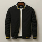 Bomber Jacket for Men - Lightweight Nylon Design - Casual Outerwear