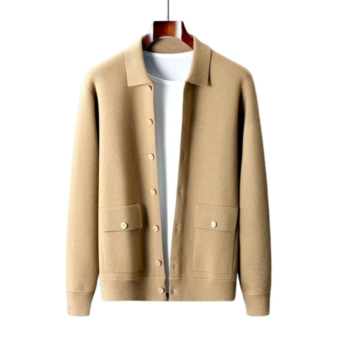 Cashmere Jacket | 100% Pure Cashmere | Classic Fall Outerwear | Warm Layer for Cool Weather