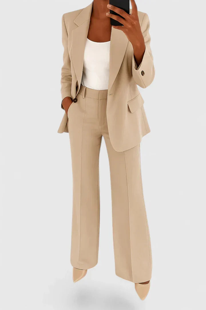 Women's Two-Piece Suit Set – Stylish Workwear for Office, Events & Everyday Wear