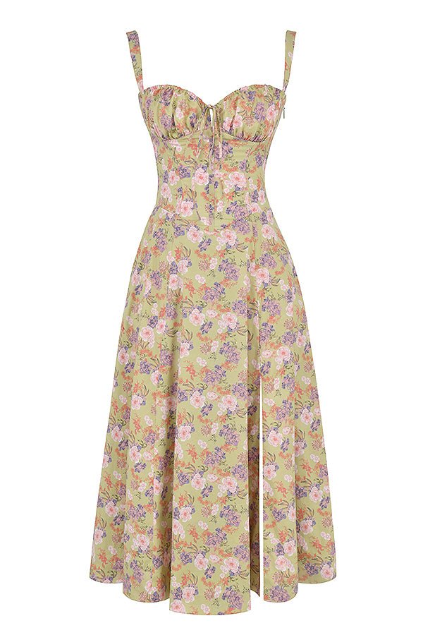 Corset Midi Dress for Women | Elegant Fit | Formal and Special Occasion Wear